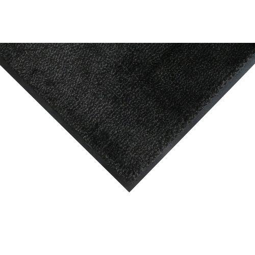 M+A Matting MicroLuxx Mat 3x5, Universal Cleated, Black